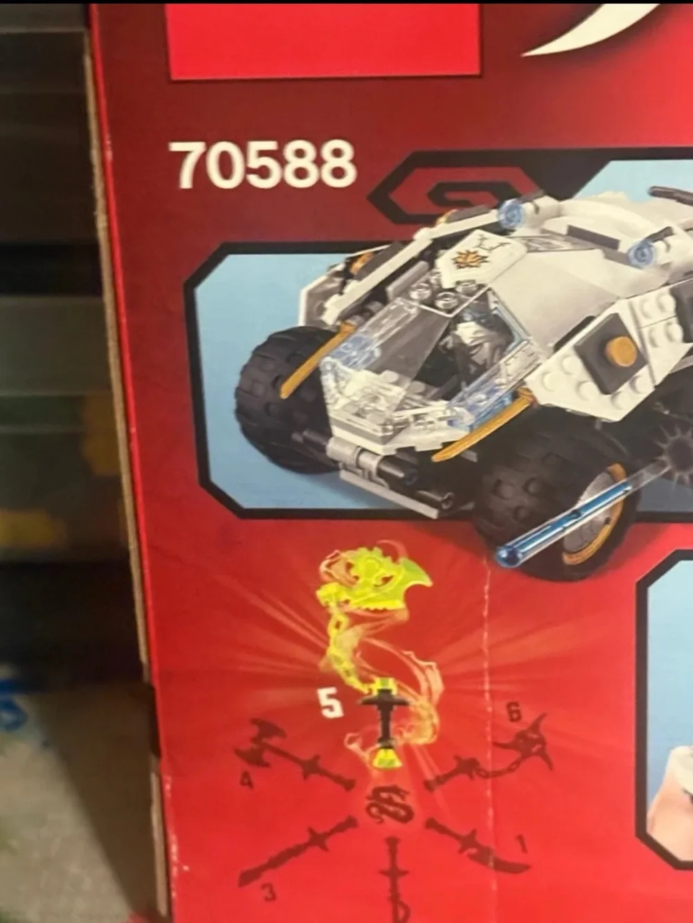 Lego Ninjago 70588 Titanium Ninja Tumbler Sealed